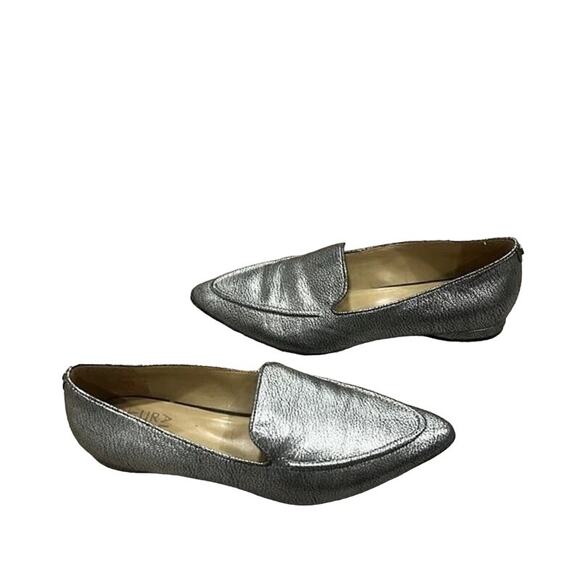 Naturalizer Haines Silver Flats Loafers Size 6.5M NWOB - Picture 14 of 14
